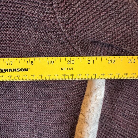 Urban Pipeline Sweater Size XL Crewneck Cotton Dark Purple Burgundy Black‎ - Picture 8 of 8